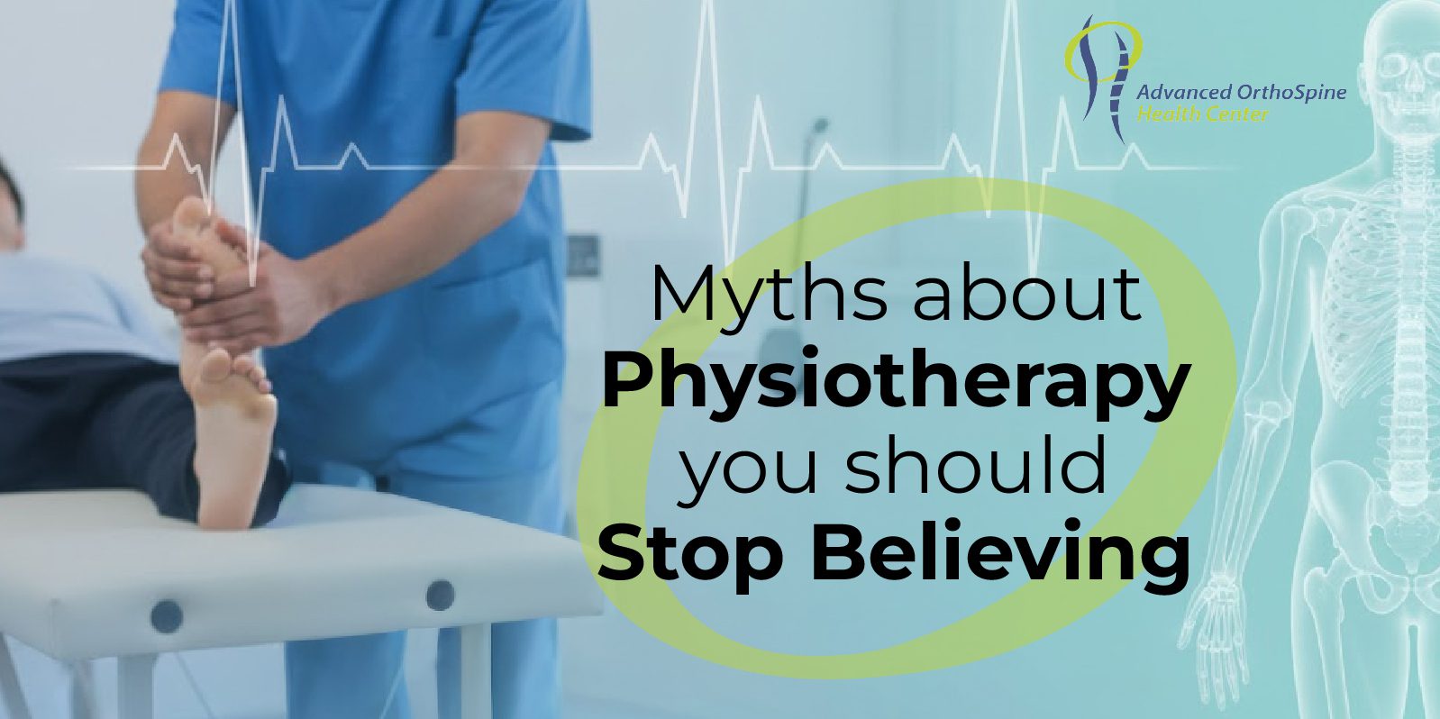 myths about physiotherapy banner