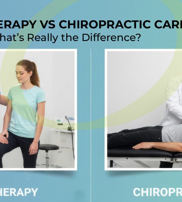 physiotherapy vs chiropractic care