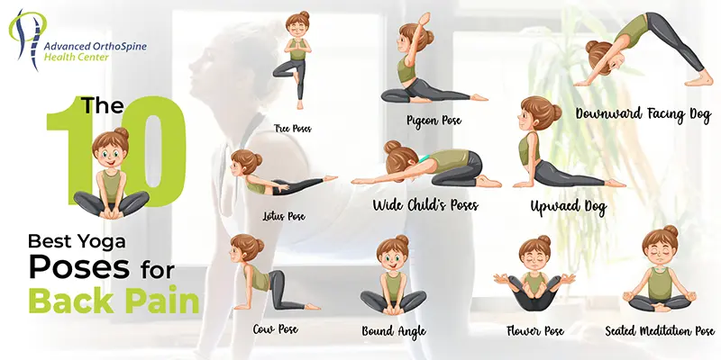10 best yoga poses for back pain